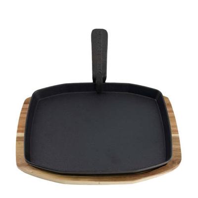 The Bastard Sizzling Plate & Holder L/M