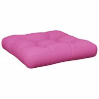 VidaXL Palletkussen 50x50x12 cm stof roze - thumbnail