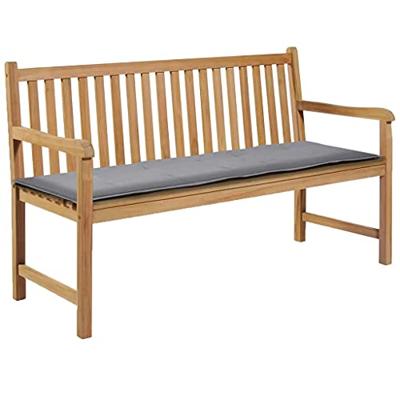 VidaXL Tuinbankkussen 150x50x4 cm oxford stof grijs