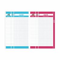 L&apos;Oblique hangmappen voor laden AZO tussenafstand 380 mm, bodem 30 mm, oranje - thumbnail