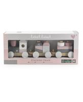 Label Label Stapeltrein roze - thumbnail