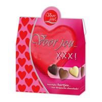Chocolade Cadeau - Voor Jou xxx - 6 x 100 gram - thumbnail