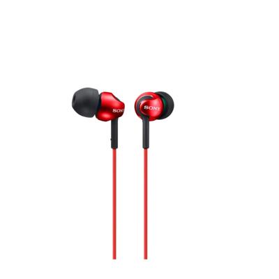 MDR-EX110LP - EX Series - In-ear hoofdtelefoons - inwendig - met bekabeling - 3,5 mm-stekker - rood MDR-EX110LP - EX Series - In-ear hoofdtelefoons - inwendig - met bekabeling - 3,5 mm-stekker - rood