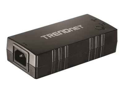 TRENDnet Gigabit Power over Ethernet Plus (PoE+) Injector, converteert niet-PoE Gigabit naar PoE+ of PoE Gigabit, netwerkafstanden tot 100 M (328 ft), TPE-115GI
