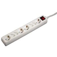 Hama 8-way Power Strip With Switch 1.4 M White - thumbnail