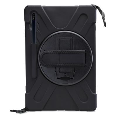 Xccess Survivor All-round Case Samsung Galaxy Tab S7+/S8+ 12.4 Black (Screenless)