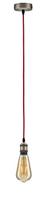 Paulmann Eldar 50386 Plafondlamp LED E27 Rood, Nikkel (geborsteld) - thumbnail