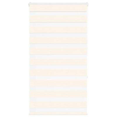 Zebra rolgordijn 85x150 cm stofbreedte 80,9 cm marmerbeige