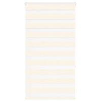 VidaXL Zebra rolgordijn 85x150 cm stofbreedte 80,9 cm marmerbeige - thumbnail