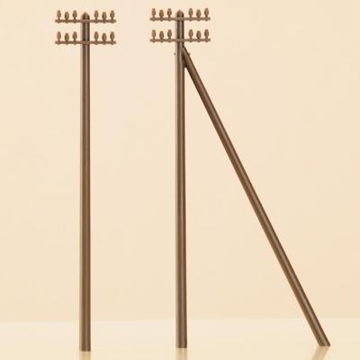 Auhagen 41204 H0 telegraafmasten (12 stuks) Bouwpakket