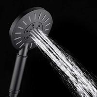 Regendouche Doucheset Tiger Tyne Splash Mat Zwart - thumbnail