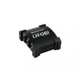 Omnitronic LH-061 PRO Passieve DI-box 2-kanaals