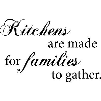 Kitchens are made - Muursticker Kitchens are made - Muursticker