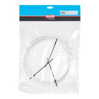 Elvedes schakel buitenk 4,2mm (10m) wit liner 1120sp-6-10 - thumbnail