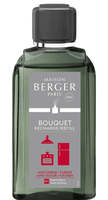 Maison Berger Paris navulling parfumverspreider anti-odour kitchen fresh & floral 200 ml