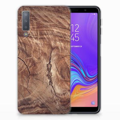 Samsung Galaxy A7 (2018) | Bumper Hoesje | Tree Trunk Samsung Galaxy A7 (2018) | Bumper Hoesje | Tree Trunk