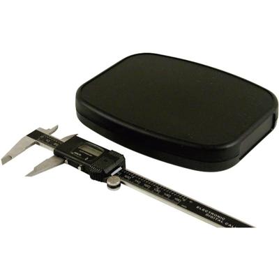 Hammond Electronics 1599TABMBKBAT Universele behuizing 170 x 135 x 27 Zwart 1 stuk(s)
