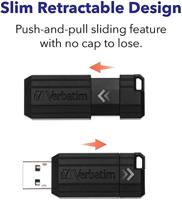 Verbatim Pin Stripe USB-stick 64 GB Zwart 49065 USB-A 2.0 - thumbnail