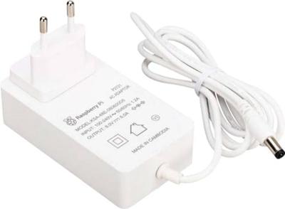 Raspberry Pi® Leiterplatte Stekkernetvoeding, vaste spanning Geschikt voor serie: Raspberry Pi® Uitgangsstroom (max.) 6000 mA 1 x Holle stekker Raspberry Pi® Leiterplatte Stekkernetvoeding, vaste spanning Geschikt voor serie: Raspberry Pi® Uitgangsstroom (max.) 6000 mA 1 x Holle stekker