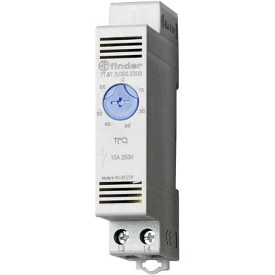 Finder 7T.81.0.000.2303 250 V/AC 1x NO (l x b x h) 88.8 x 17.5 x 47.8 mm Tray 1 stuk(s)