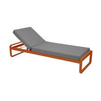 Fermob Bellevie Premium Sunlounger ligbed Candied Orange - thumbnail