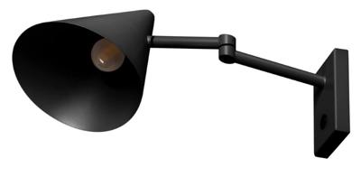 ETH Design wandlampMarvis zwart - 05-WL1348-30