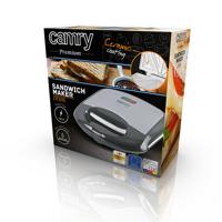 Camry Premium CR 3018 sandwich maker 700 W Zwart, Zilver - thumbnail