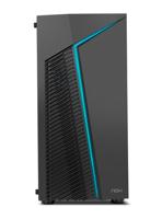 ATX Semi-toren doos Nox-Xtreme NXINFTYZETA Zwart - thumbnail