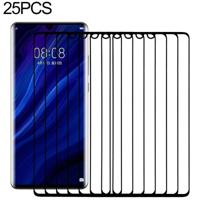 25 stuks rand lijm 3D volledig scherm gehard glas film voor Huawei P30 Pro - thumbnail