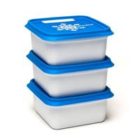 DBP alaska diepvriesdozen 500 ml 3 stuks blauw/wit - thumbnail