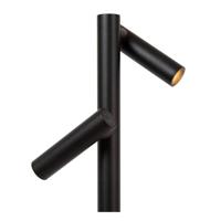 Lucide ANTRIM - Oplaadbare Leeslamp Binnen/Buiten - Accu/Batterij - LED Dimb. - 2x2,2W 2700K - IP54 - Met draadloos oplaadstation - Zwart - thumbnail
