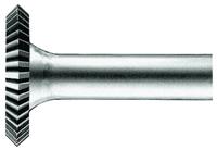 PFERD TOOLS 21134338 Freesstift Schijf Lengte 46 mm Afmeting, Ø 25 mm Werklengte 6 mm Schachtdiameter 8 mm - thumbnail