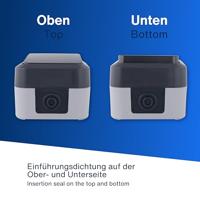REV 0004310400 Knop Compleet AquaStorm Lichtgrijs, Zwart 1 stuk(s) - thumbnail