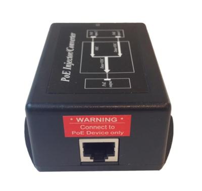 Tycon Systems POE-CONV-2AF-AT Gigabit Ethernet Adapter en PoE Injector - PoE Adapter/Injector (Gigabit Ethernet, IEEE 802.3af, 802.3at, Zwart, 30 W, 1 stuk (S))