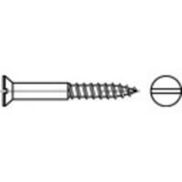 TOOLCRAFT TO-5446920 Verzonken houtschroef 3.5 mm 16 mm Sleuf DIN 97 Messing 200 stuk(s) - thumbnail