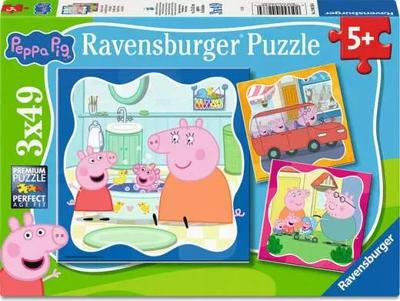 Ravensburger puzzel peppa pig 3x49pcs