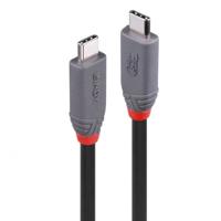 LINDY 36958 USB-C-kabel USB 4.0 USB-C stekker 2.00 m Zwart - thumbnail