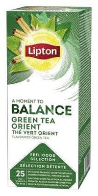 Thee lipton balance green tea orient 25x1.5gr