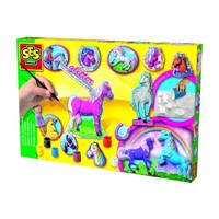 Plasticine Set SES Creative Molding and painting - Fantasy horses - thumbnail