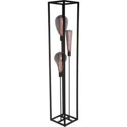 Freelight Vloerlamp Palco 161x28 cm zwart