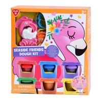 Playgo zeedieren kleiset - 6 kleipotjes - thumbnail