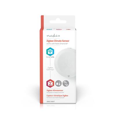 Nedis Slimme Klimaatsensor | Zigbee 3.0 | Wit | 1 stuks - ZBSC10WT ZBSC10WT - thumbnail