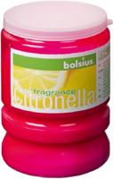 Party light kaars citronella 86/65 Fuchsia Bolsius - Bolsius - thumbnail