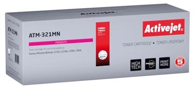 Activejet ATM-321MN tonercartridge (vervangt Konica Minolta TN321M; Supreme; 25000 pagina's; rood) Activejet ATM-321MN tonercartridge (vervangt Konica Minolta TN321M; Supreme; 25000 pagina's; rood)