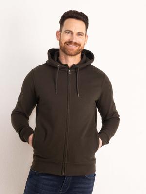 Petrol Industries Heren Essential Zip Hoodie Groen - S