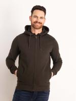 Petrol Industries Heren Essential Zip Hoodie Groen - S - thumbnail