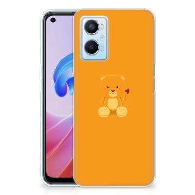 OPPO A96 | OPPO A76 Telefoonhoesje met Naam Baby Beer OPPO A96 | OPPO A76 Telefoonhoesje met Naam Baby Beer