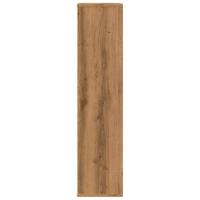 Boekenkast 50x25x104 cm artisanaal eikenkleur - thumbnail