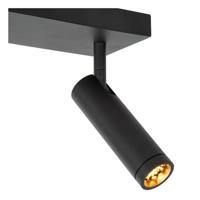 Lucide GRADO - Plafondspot - 2xGU10 (MR11) - Zwart - thumbnail