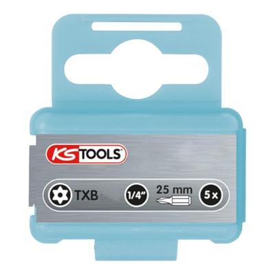KS Tools 910.2357 9102357 Torx-bit TB 27 RVS V2A Roestvast C 6.3 5 stuk(s)
